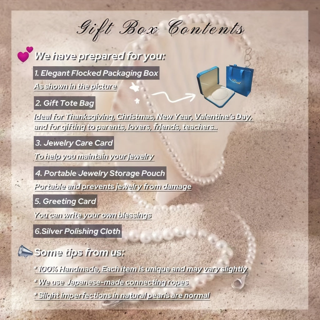 Vibrant Candy-Colored Freshwater Pearl Necklace for Women 9-11mm Gift Box