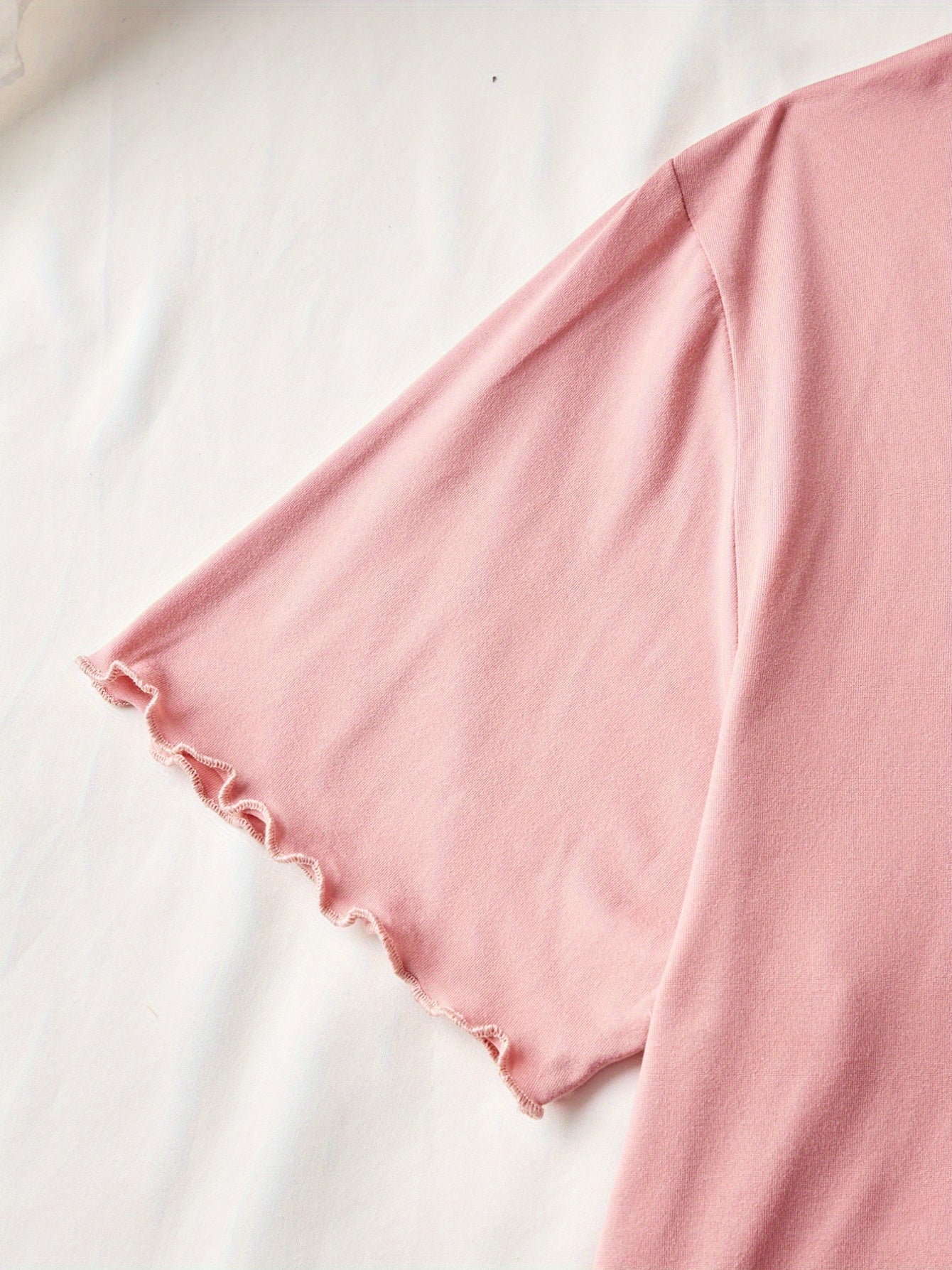 Plus-Size Women's Lace Trim Nightgown Set Casual Home Wear