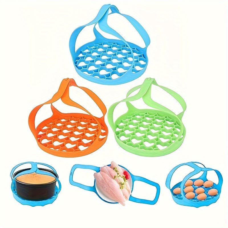 Silicone Pressure Cooker Sling for 6-8 Qt Multi-Function Cookers Non-Stick Anti-Scald