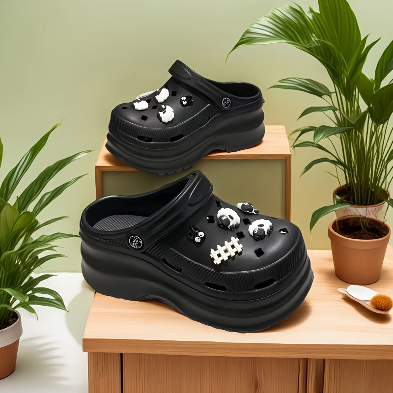 Women's Summer Fashion Hole Shoes - EVA Sole, Little Lamb Accessories