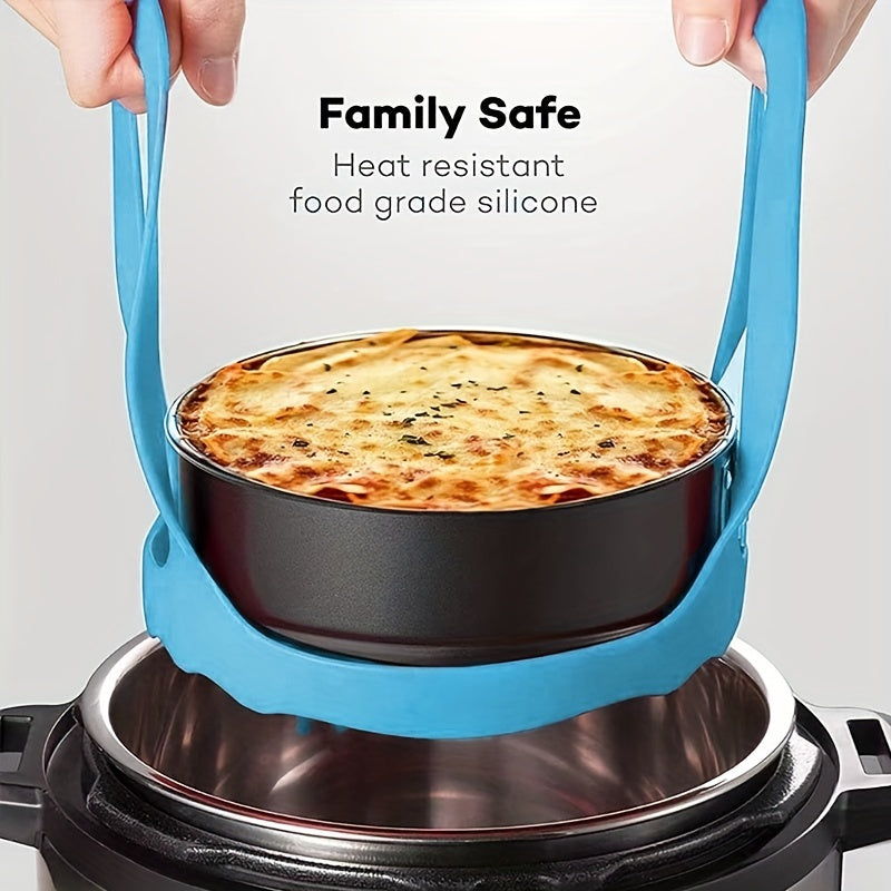 Silicone Bakeware Sling for 6 Qt 8 Qt Instant Pot Ninja Foodi Multi-Function Cooker Pressure Cooker Accessory