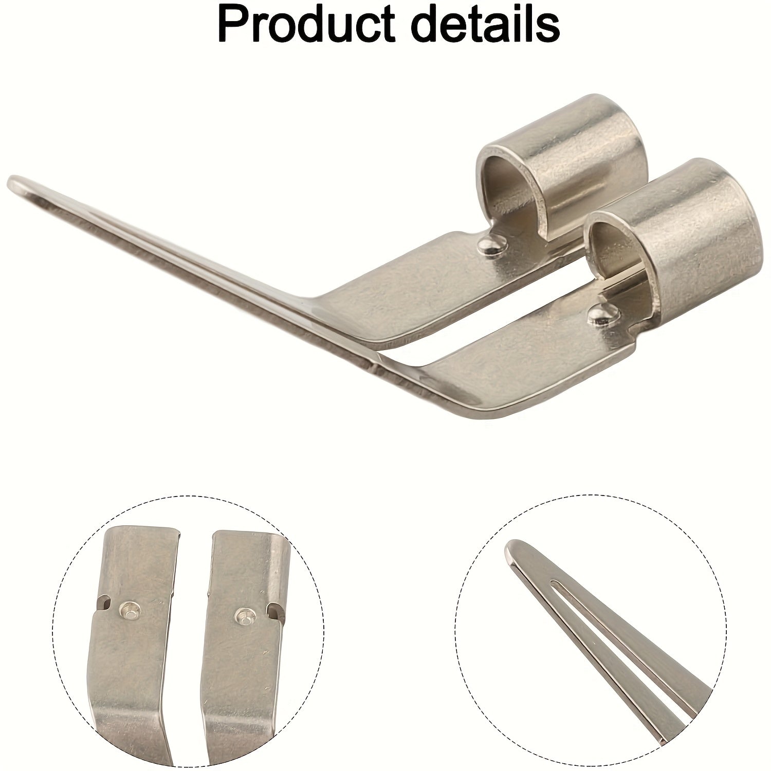 2Pcs Stainless Steel Smooth Head Welding Tools for Plastic and Metal Repair