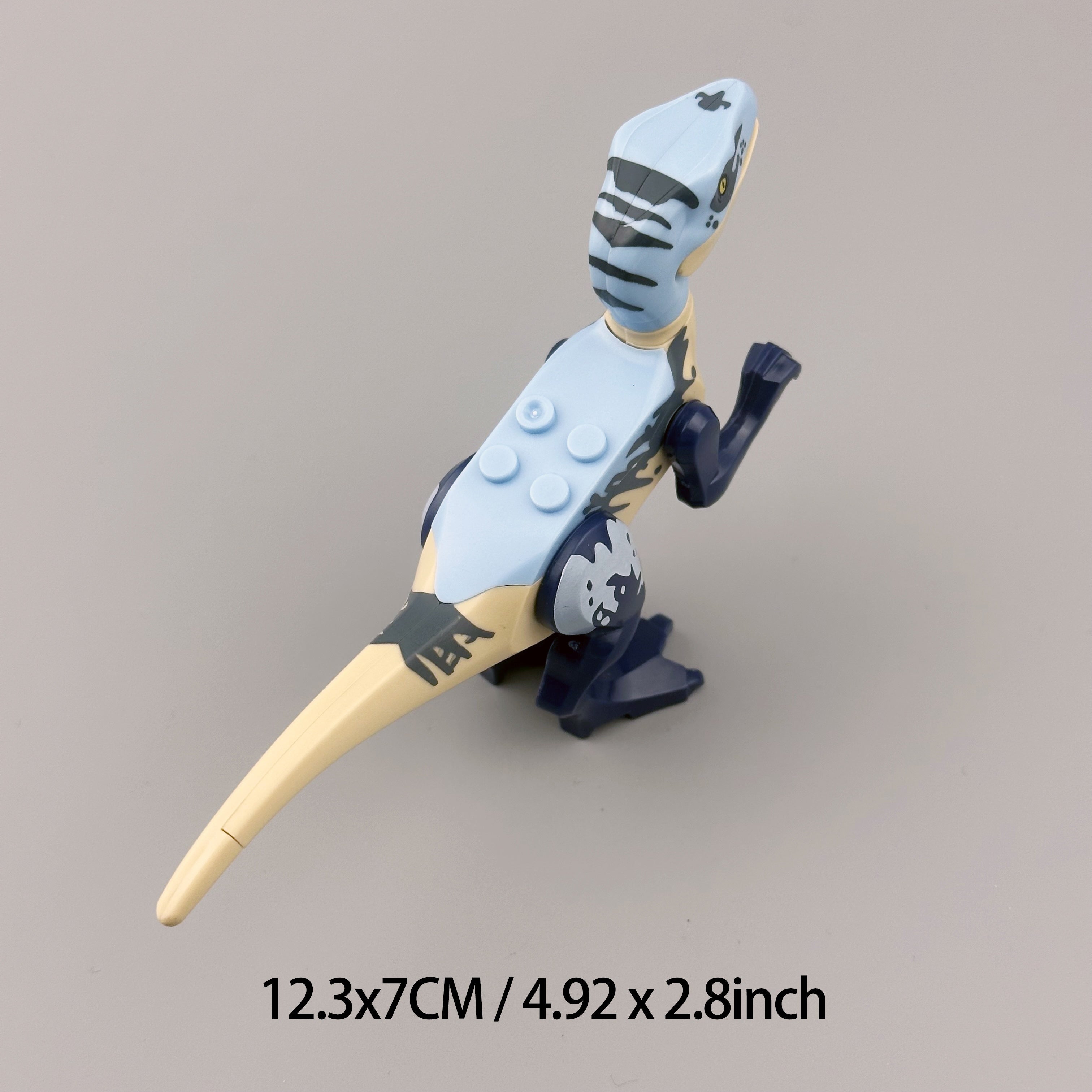 Динозаврические строительные блоки с мини-фигурками для детей от 6 лет