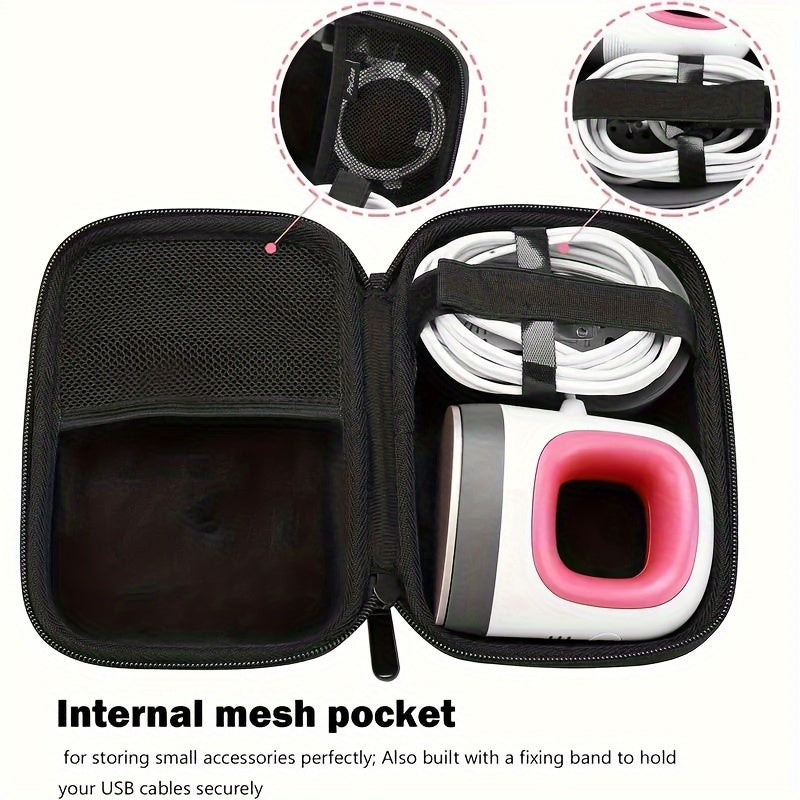 Portable Mini Iron Storage Bag Durable EVA Easy-Press for Office Use