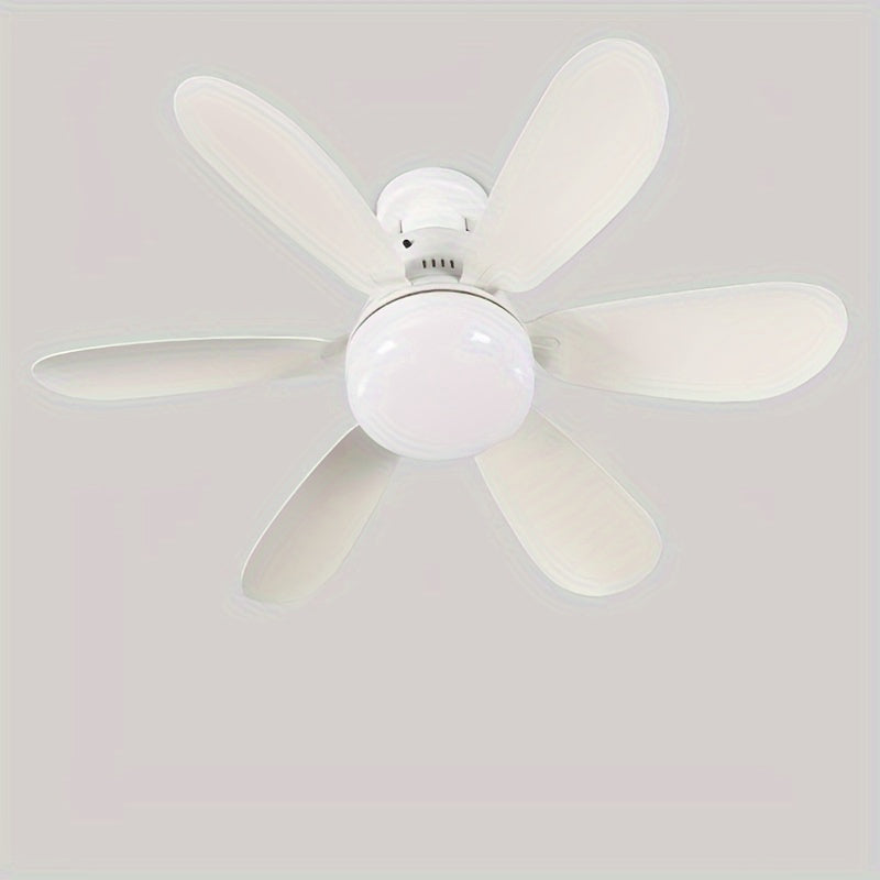 Ceiling fan with remote control adjustable light fan easy to install LED lights