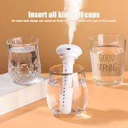 Compact USB Desktop Humidifier for Office Bedroom Travel Cool Mist Purifier