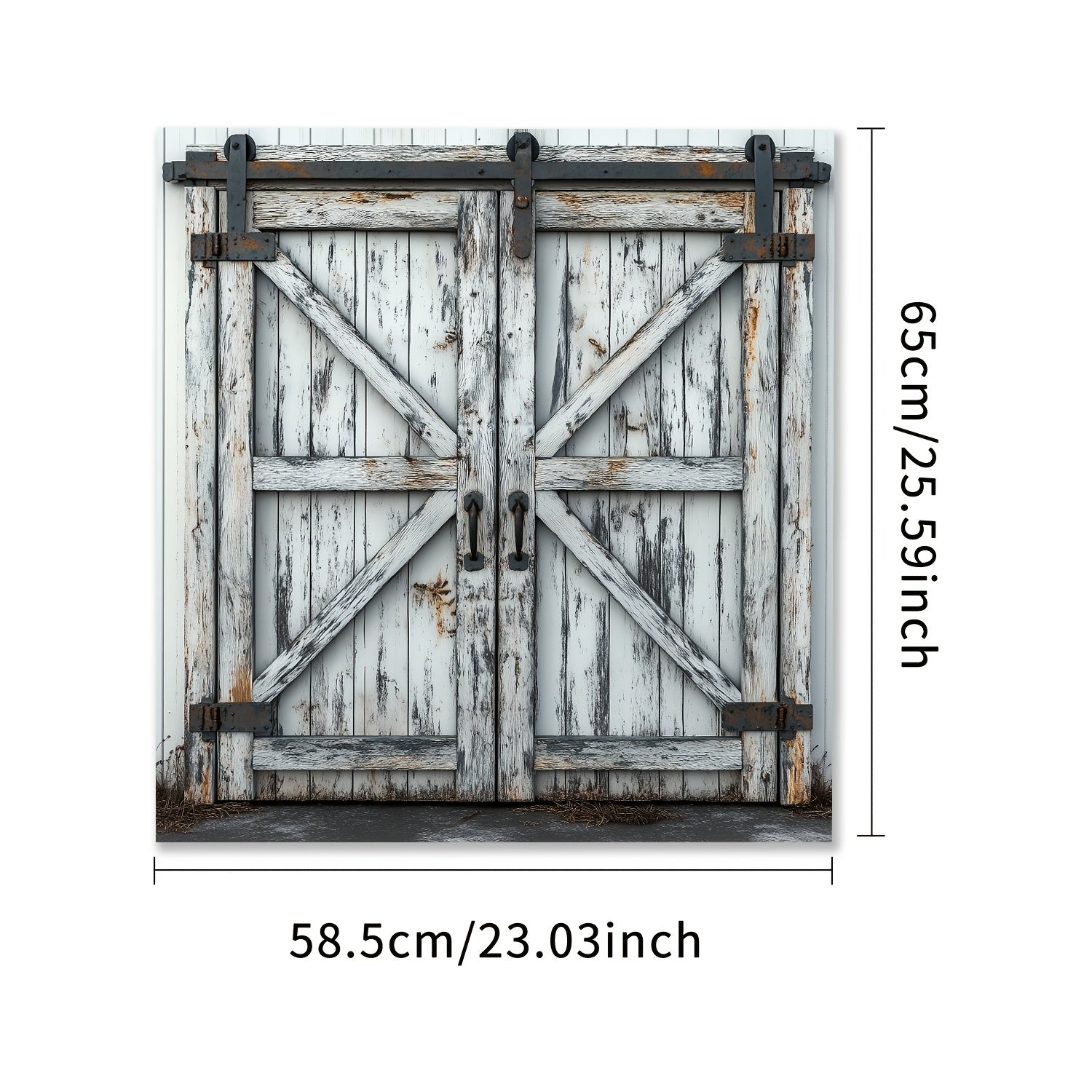 Farmhouse Magnetic Refrigerator and Dishwasher Covers Reusable Easy to Clean