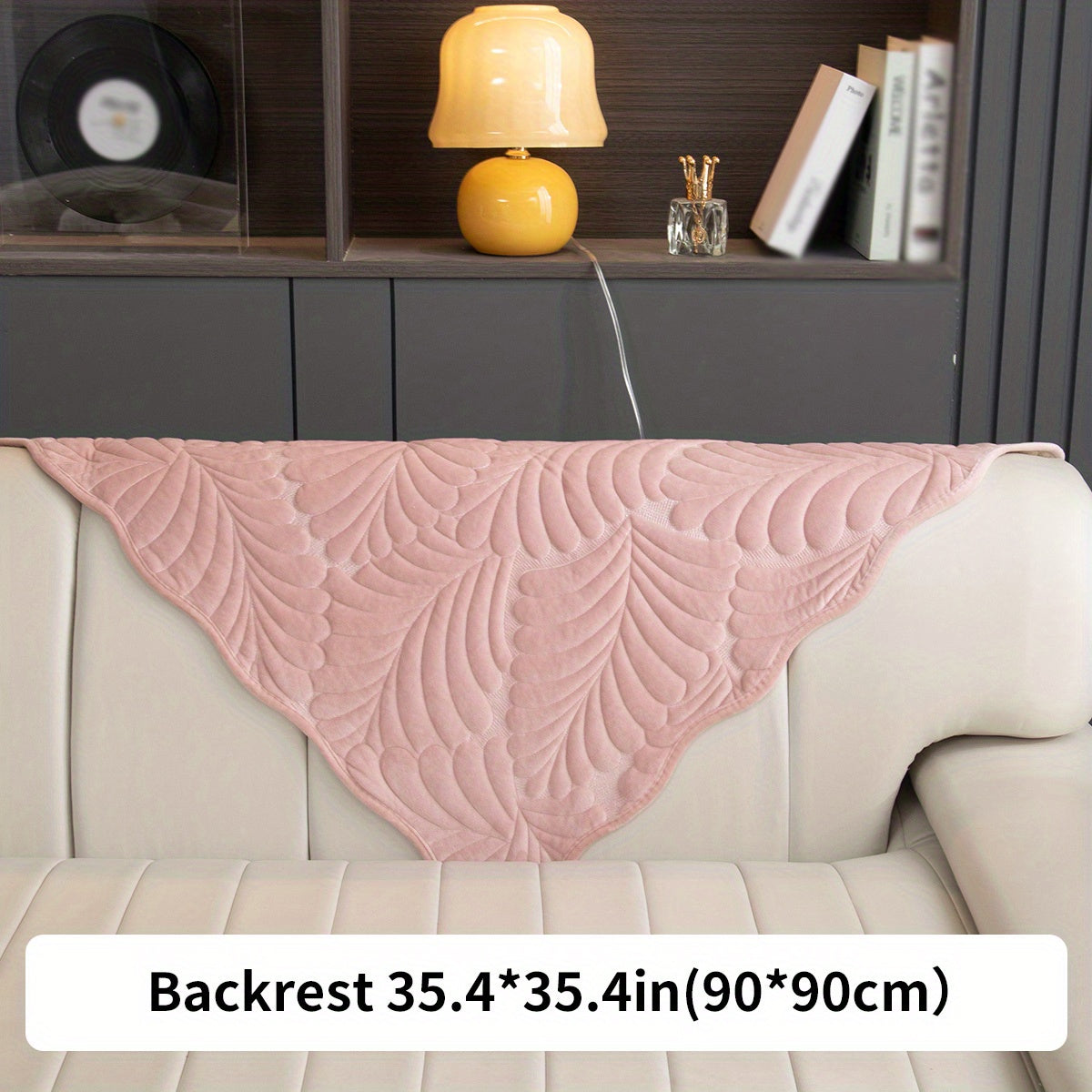 Короткий плюшевый чехол для дивана на все сезоны, идеально подходит для домашнего декора в спальне, офисе или гостиной. Исключает спинку, подлокотники и наволочку.