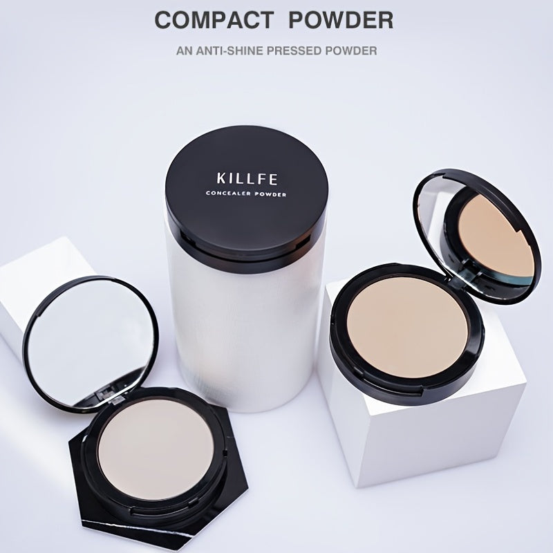 Women’s Matte Finish Pressed Powder for Flawless Skin and Shine Control