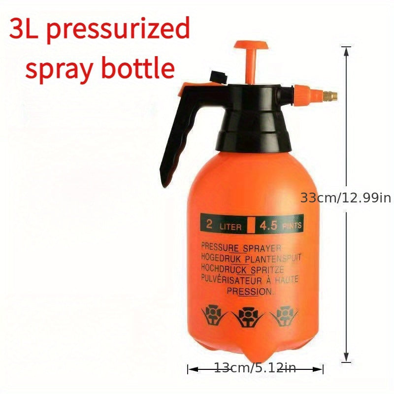 2/3L High-Pressure Garden Sprayer with Adjustable Nozzle for Lawn and Home Cleaning