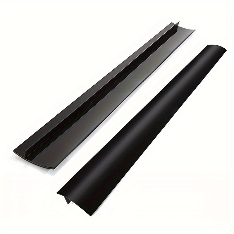 Ikkita 21 dyuymli moslashuvchan silikon pechka bo'shliqlarini yopish qoplamalari - Oson tozalanadigan, issiqqa chidamli bo'shliqlarni to'ldiruvchi qoplamalar oshxona stollari, pechlar, kir yuvish mashinalari, quruq mashinalar va mebellar uchun.