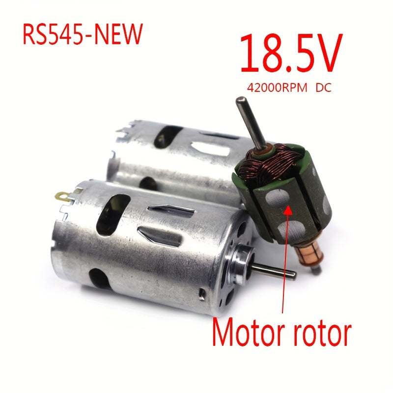DC motor 18.5V 42000RPM uchun changyutgich tozalash choʻpini almashtirish