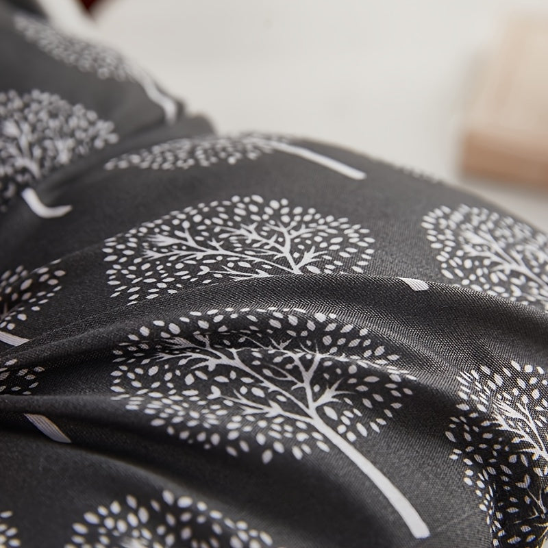 Ergonomic Office Chair Cushion Polyester Grey Woven Seat Pad for Home and Car