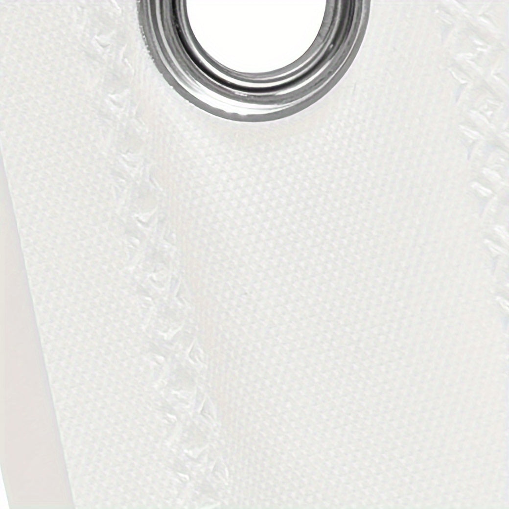 Suv o'tkazmaydigan PEVA dush pardasi hammom bo'linmasi uchun, burgusiz o'rnatish.