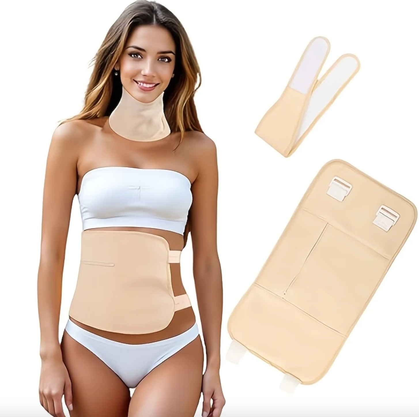 Compress Wrap Belt with Pocket