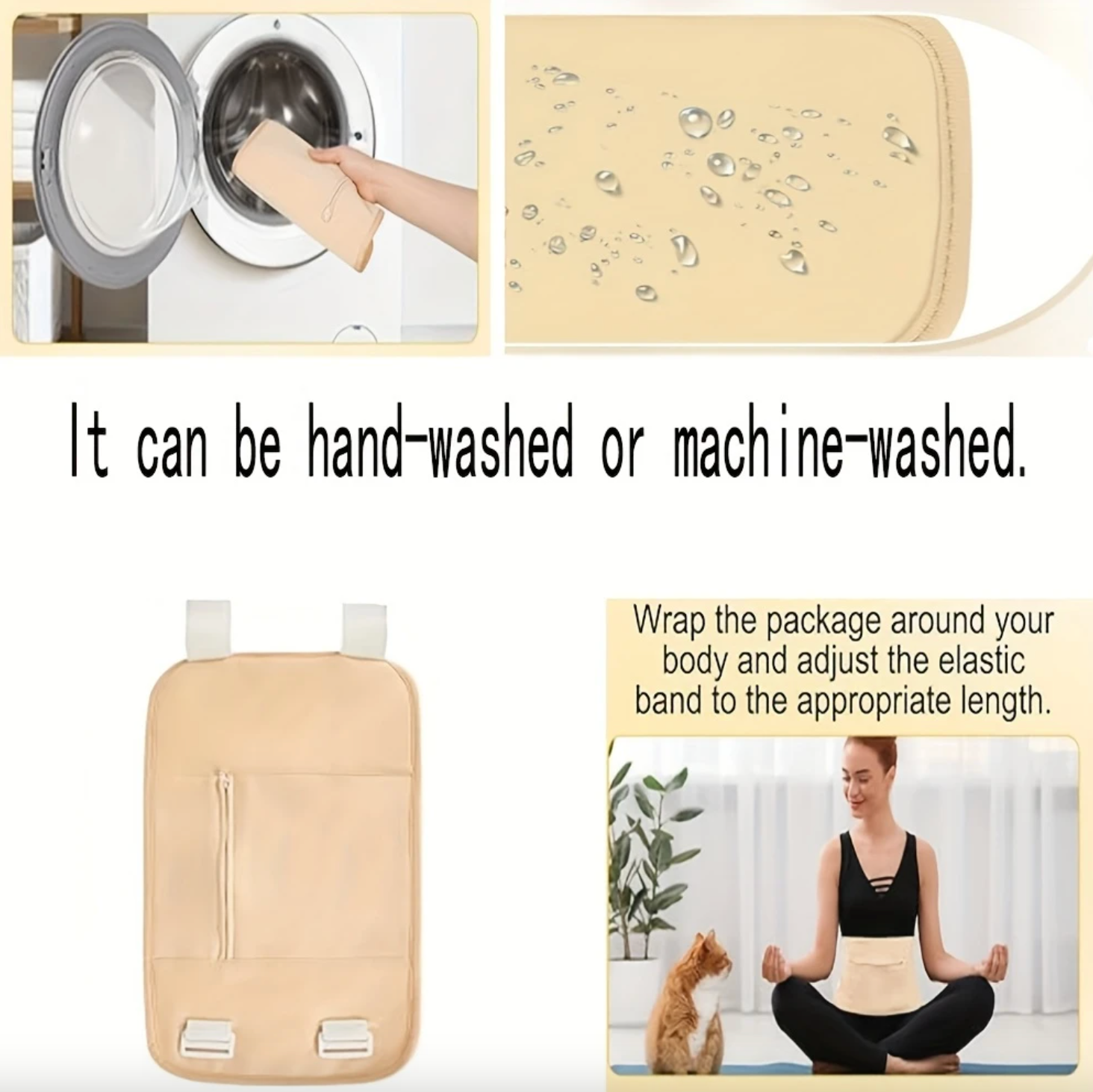 Compress Wrap Belt with Pocket