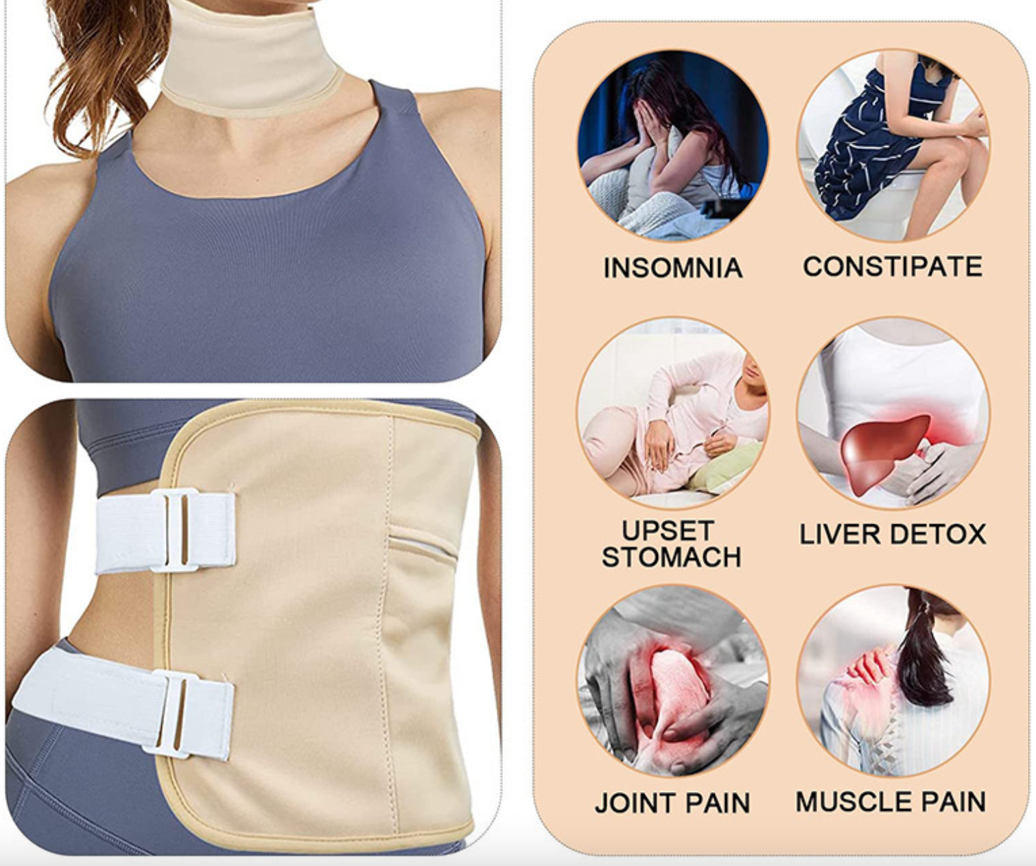 Compress Wrap Belt with Pocket