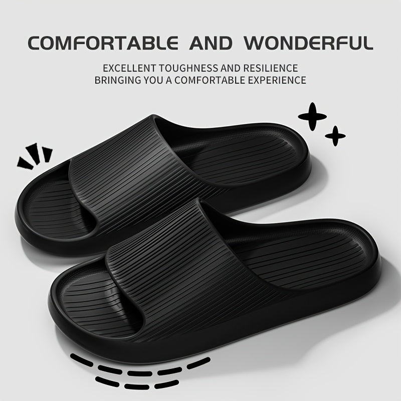 Ayollar uchun EVA slayd sandalki, sirpanmaydigan, ichki va tashqi foydalanish uchun, ochiq uchi, 4 ta rangda