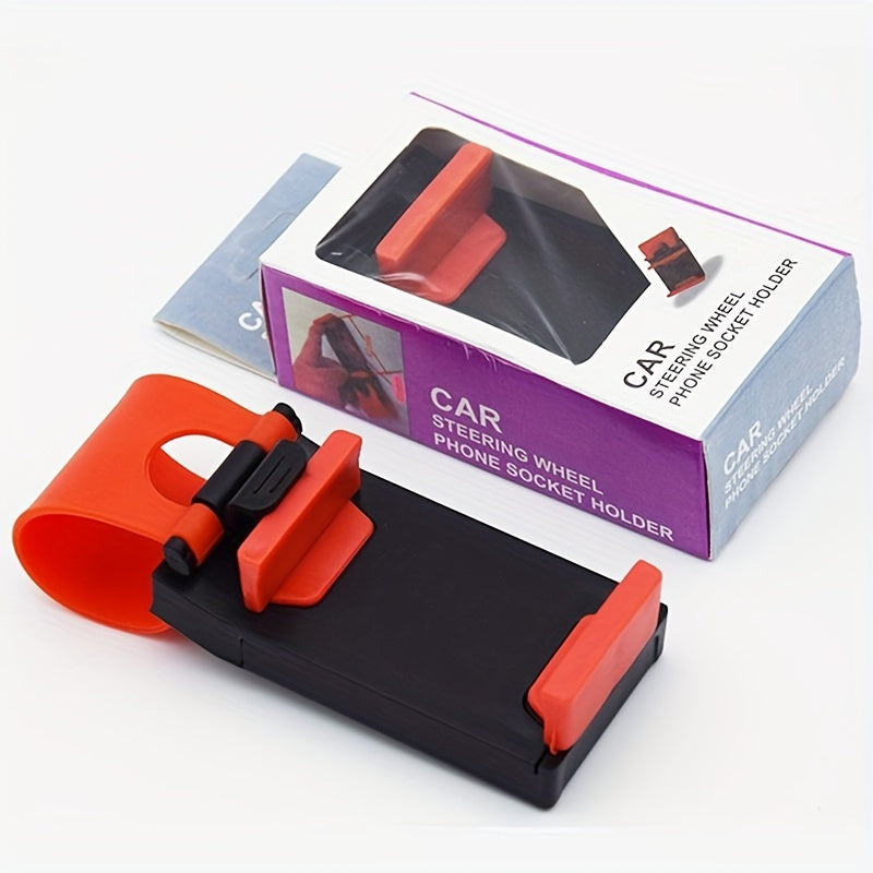 Rul uchun avtomobil telefon tutgichi Universal sozlanadigan mobil telefon o'rnatgichi