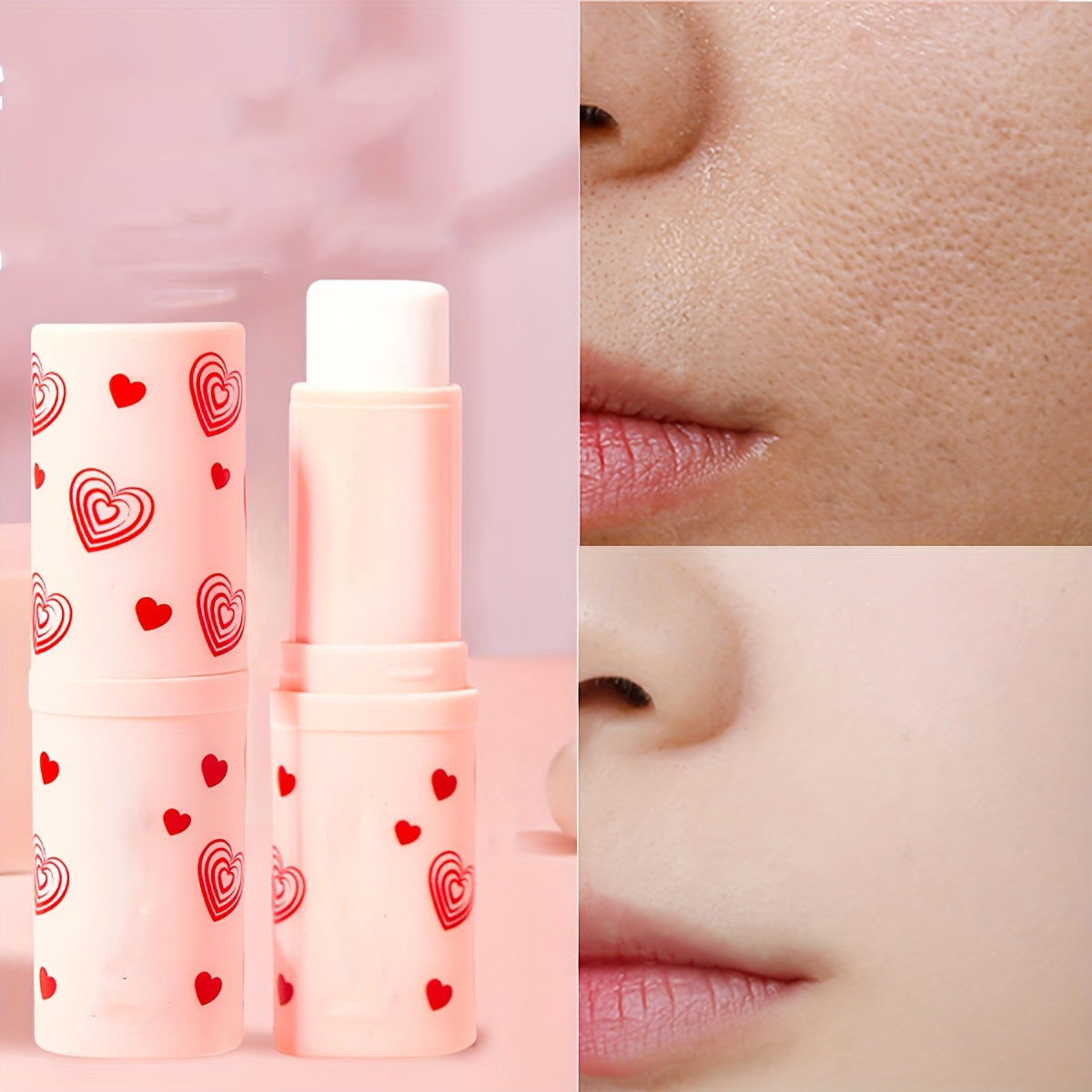 Women Pore Blurring Primer Stick Makeup Concealer Skin Color Correction