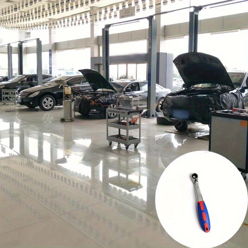 Juego de llaves de carraca universales de 7 piezas 8-19mm Herramienta de reparación de automóviles de metal