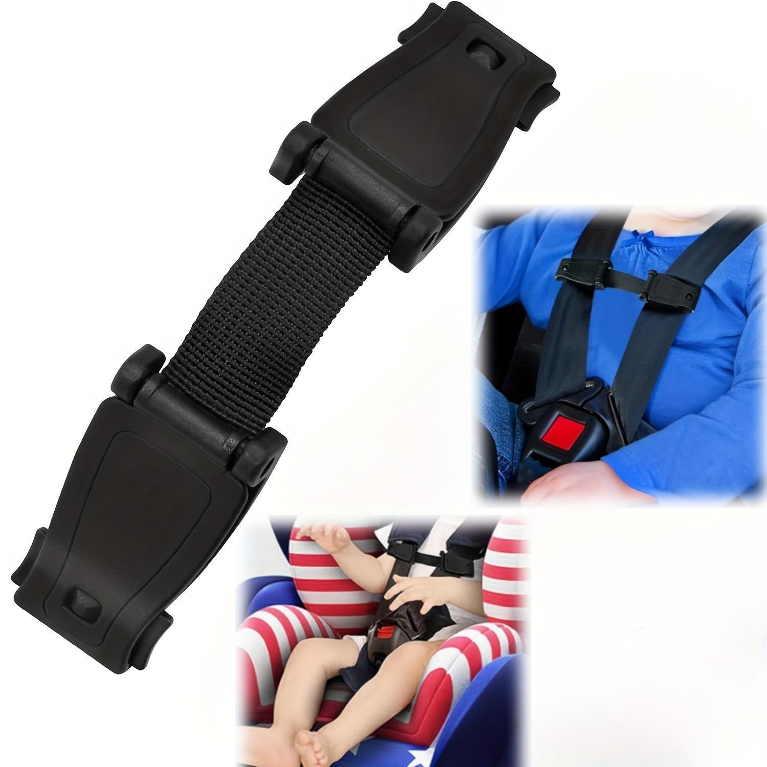 Child Safety Seatbelt Nylon Chest Clip Lock for Car Seats Backpacks and High Chairs