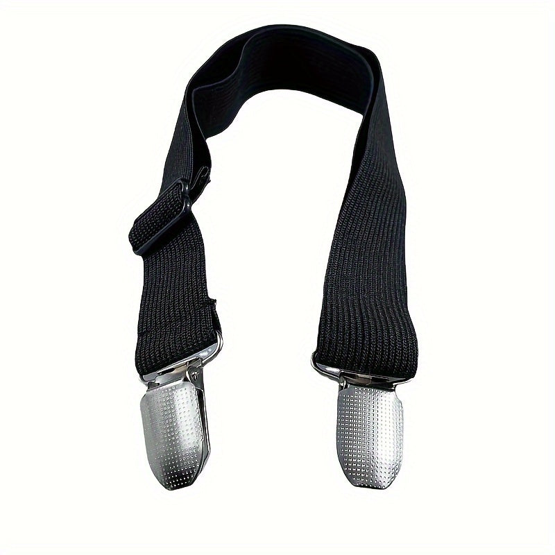 Set of 2 Non-slip Bed Sheet Clips Adjustable Fixers for Bed Sheets