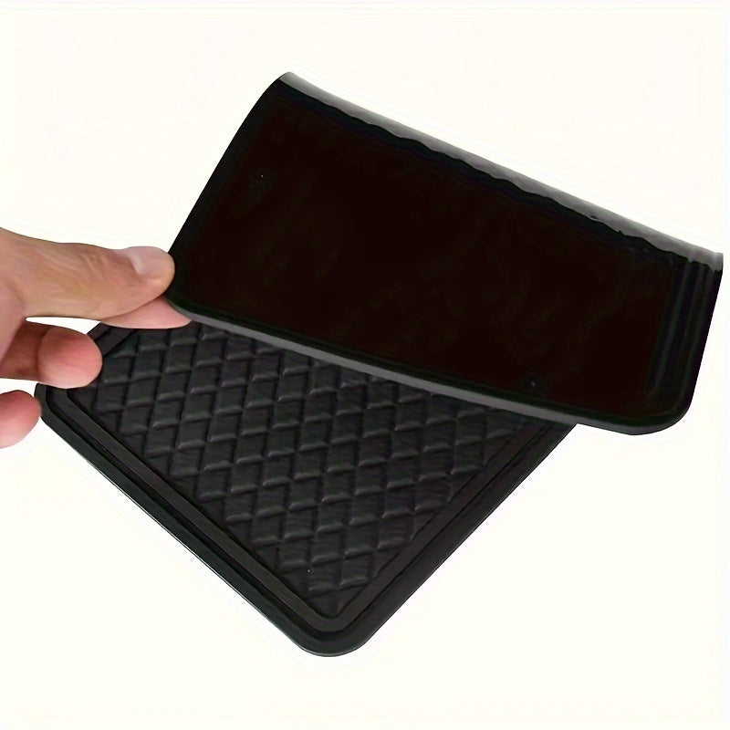 Car Dashboard Non-slip Mat, Rubber, Anti-slip Ornament Pad For Vehicles