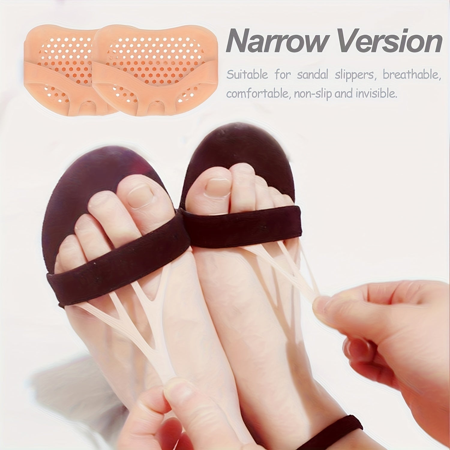 Women's Silicone Gel Foot Pads Metatarsal Support Cushions 10pcs