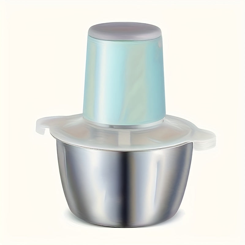 Multi-functional electric meat grinder 2L stainless steel for meat vegetables fruits nuts