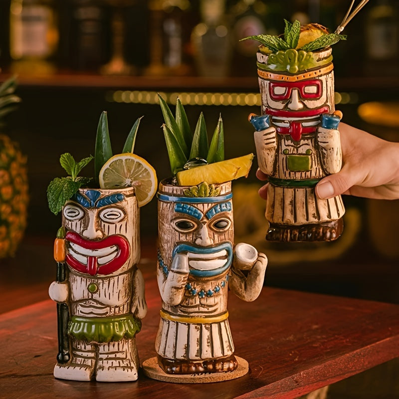 Hawaiian Tiki Cocktail Mug for Bars, Restaurants, Home Use