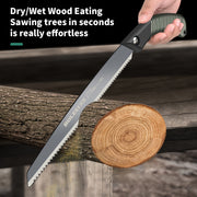 Стальная ручная пила с защитным чехлом, антикоррозийная, износостойкая для деревообработки