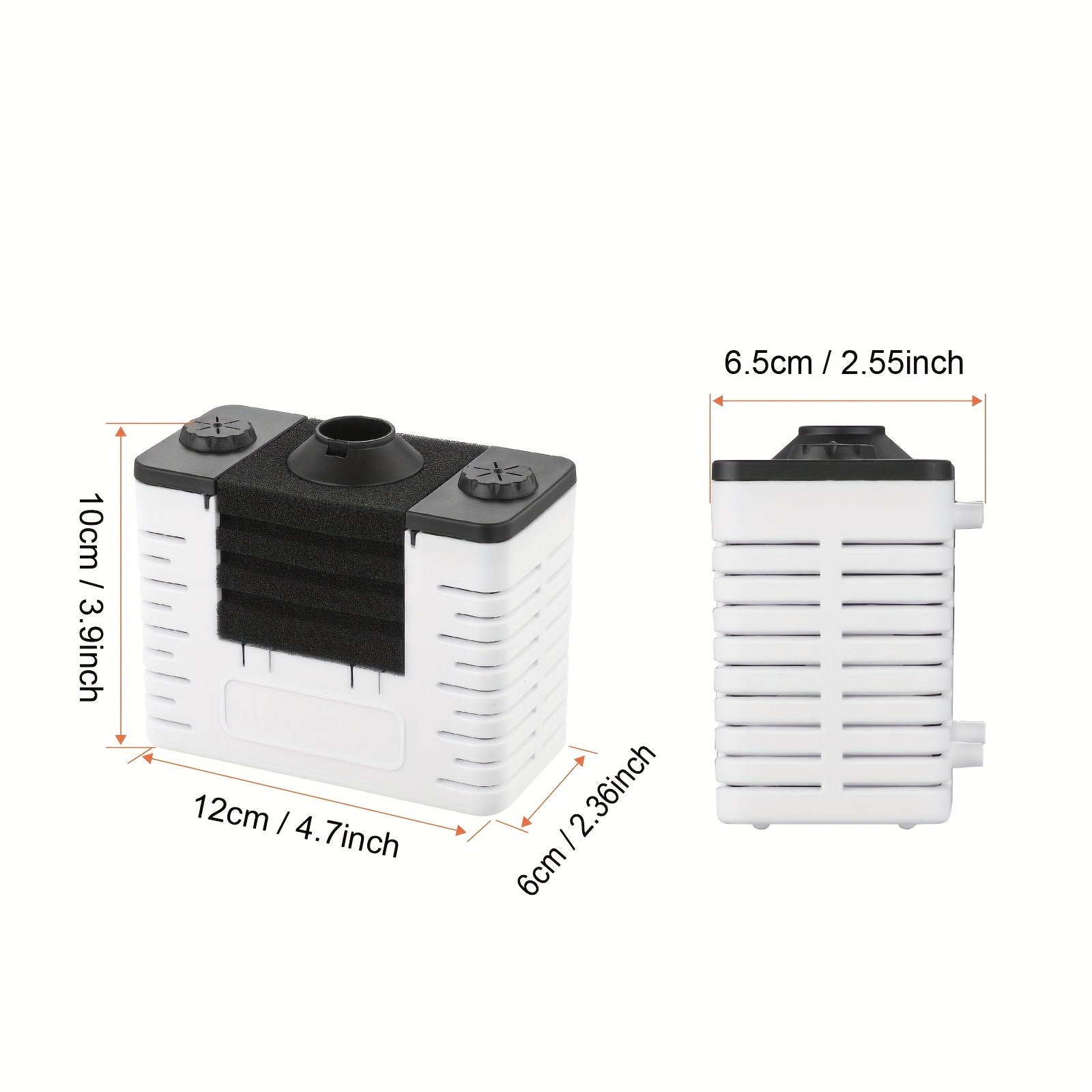 Silent Multifunctional Aquarium Water Pump with Built-in Filter for Fish Tanks