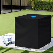 Чехол для IBC-бака объемом 275 галлонов, черный солнцезащитный для уличных садовых резервуаров