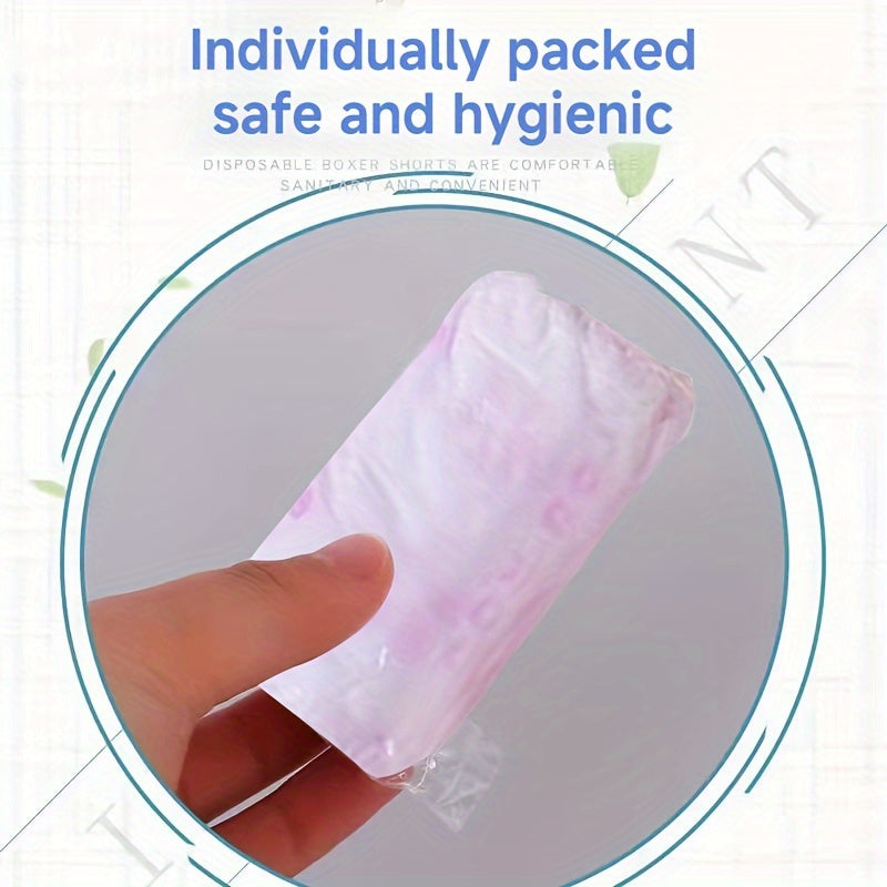 Ropa interior desechable de viaje 100 piezas transpirable cómoda empaquetada individualmente