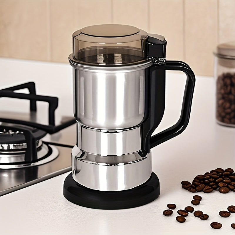 220V Stainless Steel Electric Grinder for Home Use with 8-Blade Design Fine Powder Multifunctional for Grains Herbs
