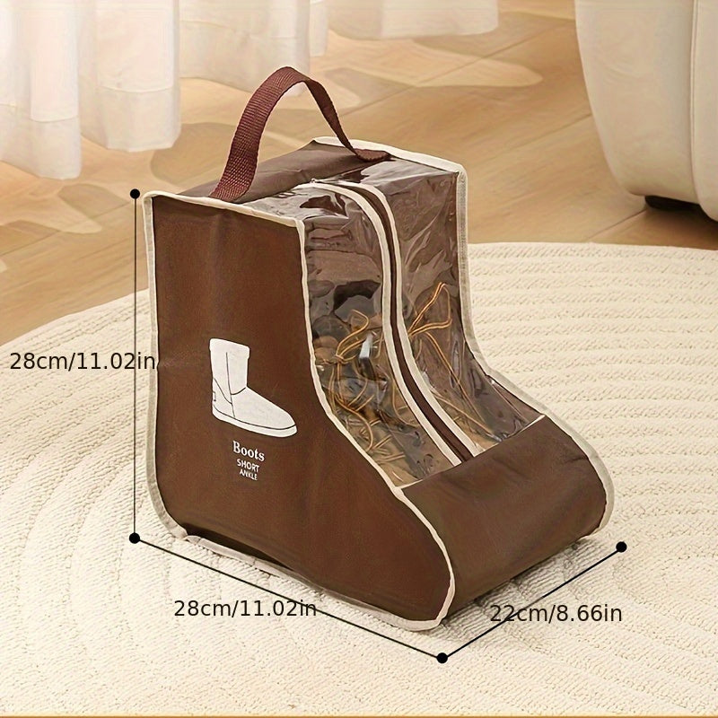 Multi-Functional Fabric Boot Storage Bags with Handle Set of 1