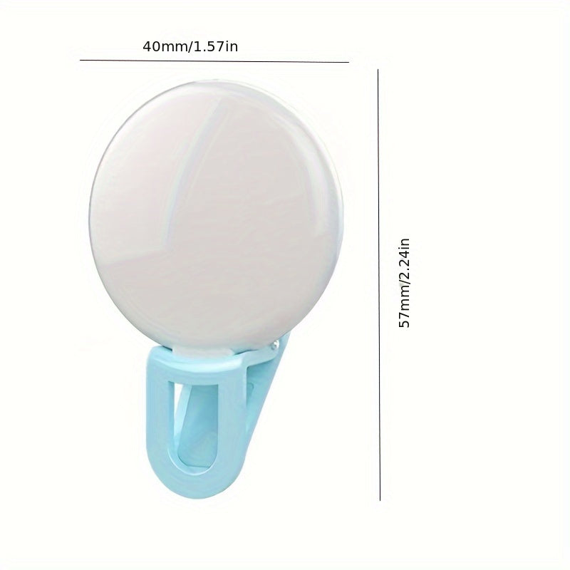 Professional LED Ring Light for Smartphone Selfies with 3 Color Modes and Adjustable Brightness