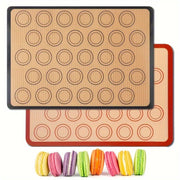 Silicone Baking Mat Non-Stick Reusable Heat Resistant for Cookies Macarons Bread