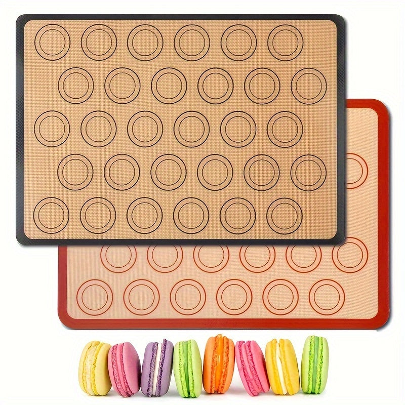 Silicone Baking Mat Non-Stick Reusable Heat Resistant for Cookies Macarons Bread