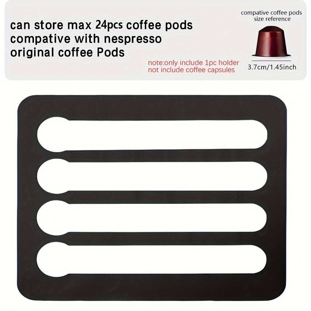 Rotating Coffee Capsule Holder Rack with 24/40 Shelves for Nespresso Pods
