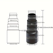 Vacuum Hose Adapter Set 1 Inch to 5/8 Inch for Brushes and Accessories