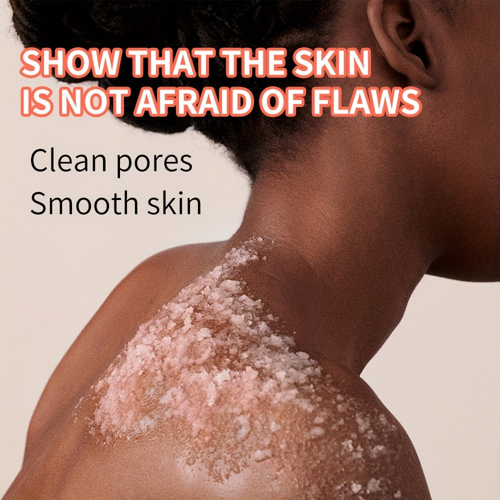 7oz/200g Himoloy tuzi bilan eksfoliatsiya qiluvchi tanani skrabi barcha teri turlari uchun. Yumshoq, namlantiruvchi parvarish uchun kokos yog'i va glitserin o'z ichiga oladi. Tabiiy eksfoliatsiya va yorqinlashtirish bilan kremli tuzilma.