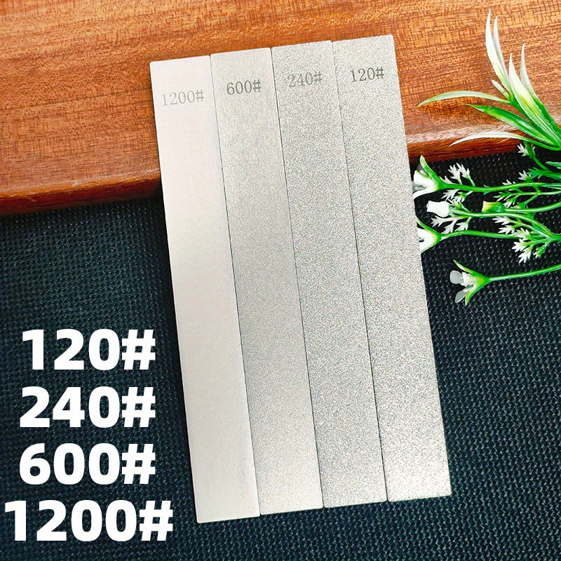 Kuchli pichoq uchun 4 ta olmosdan yasalgan qattiqlashtirish tayoqchalari to'plami