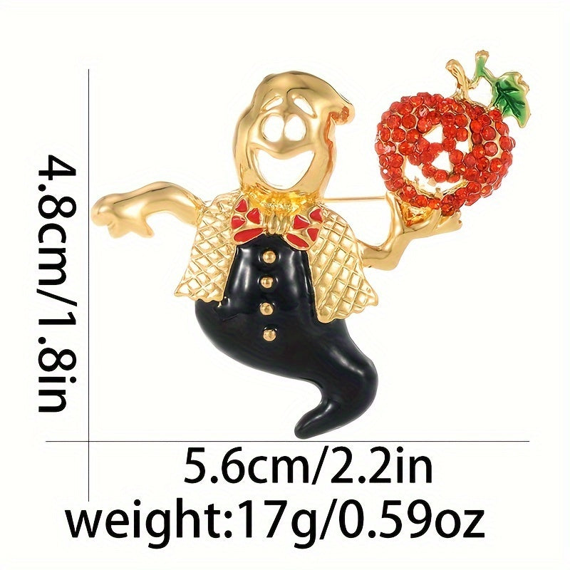 6 ta kuz Rhinestone broshlari sham dizaynlari kiyimlar va sumkalar uchun