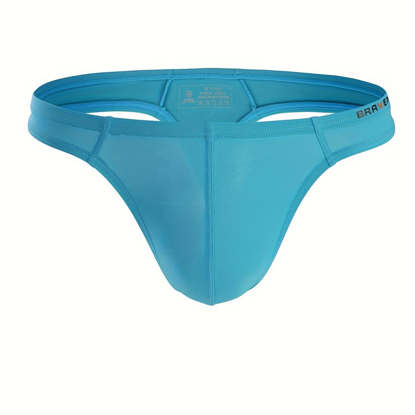 Men's Low-Waist Fitness T-Pants Stretch U-Shape Thongs