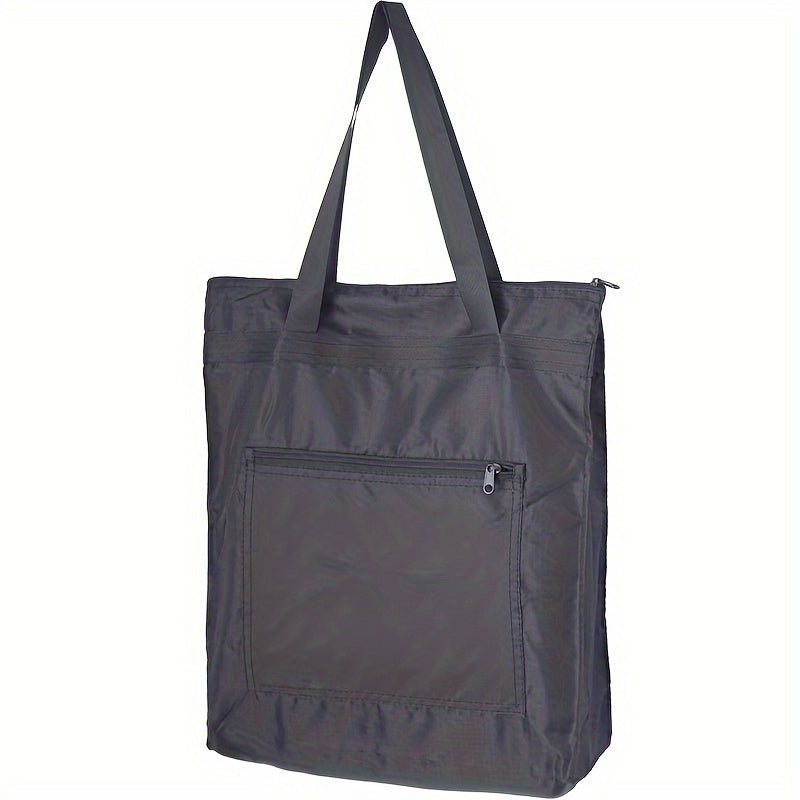 Foldable Waterproof Oxford Shopping Bag for Groceries and Travel