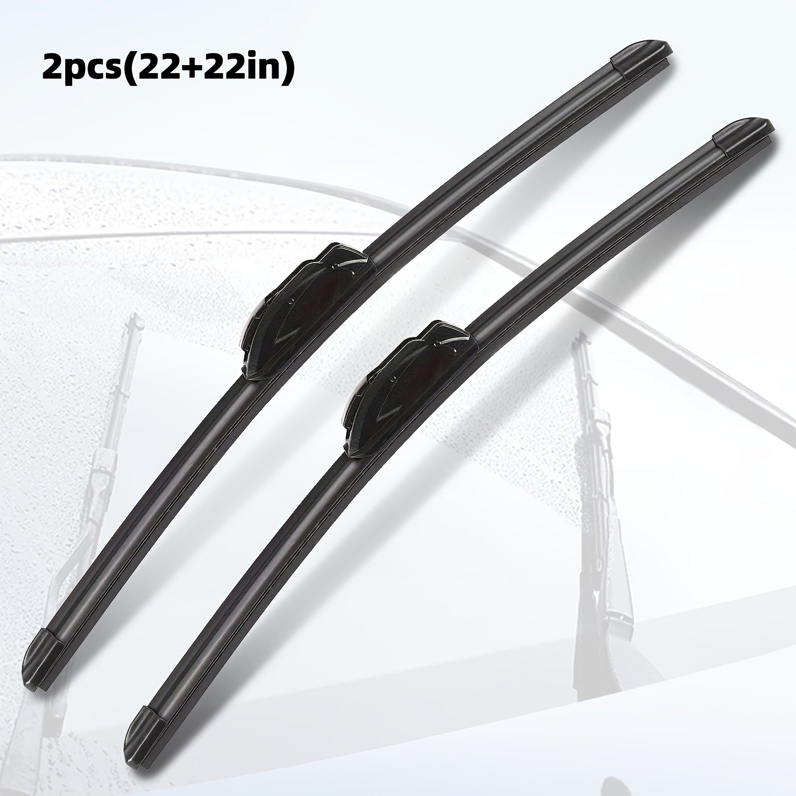 Universal J-Shaped Windshield Wiper High Quality Boneless Second Gen