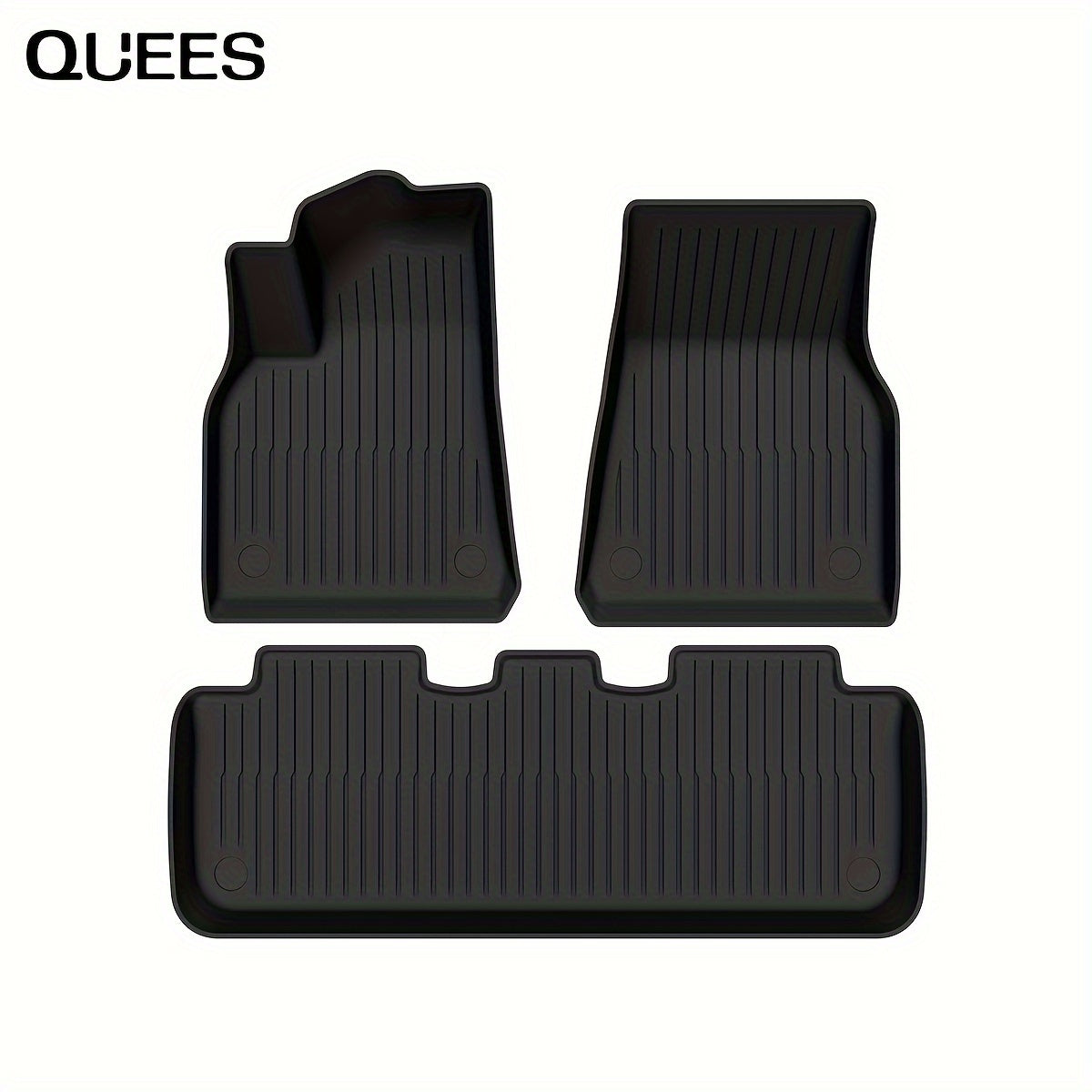 Car Floor Mats for Model Y and Model 3 TPE Durable Floor Liners