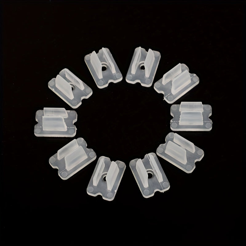 50 clips para tiras de luces LED para conectores de encaje rápido 2835 Neon Flex Sin baterías